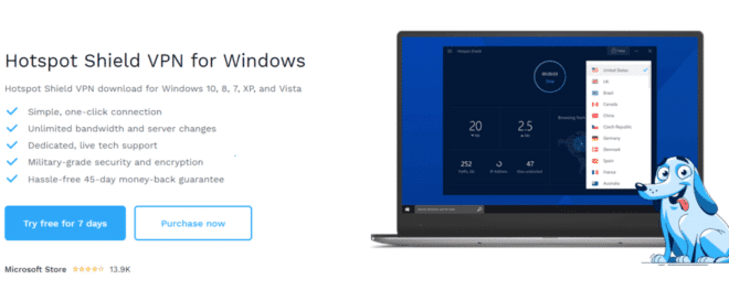 HotSpot Shield Windows