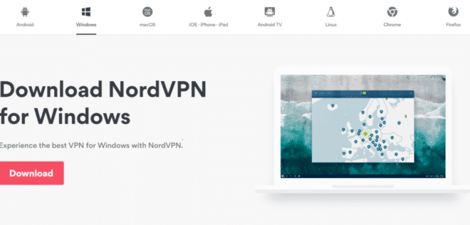 NordVPN Windows