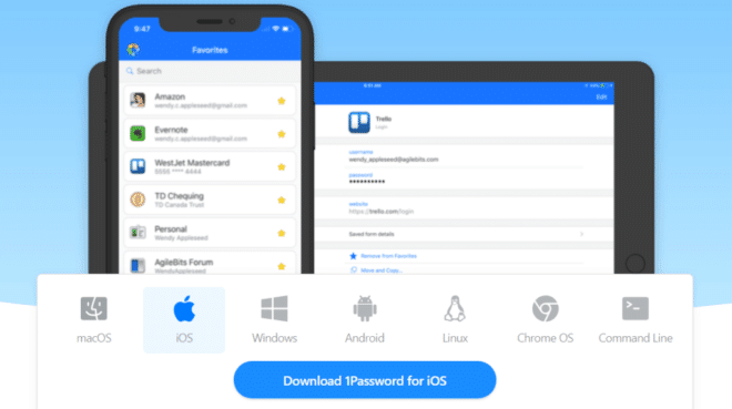 1password iOS