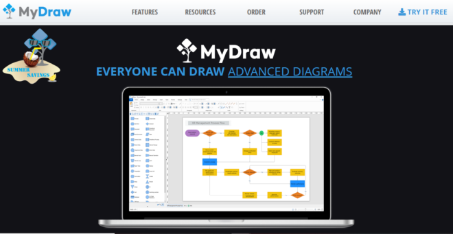 MyDraw Homepage