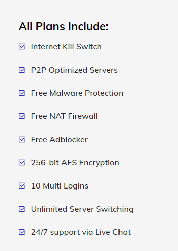 FastestVPN Features