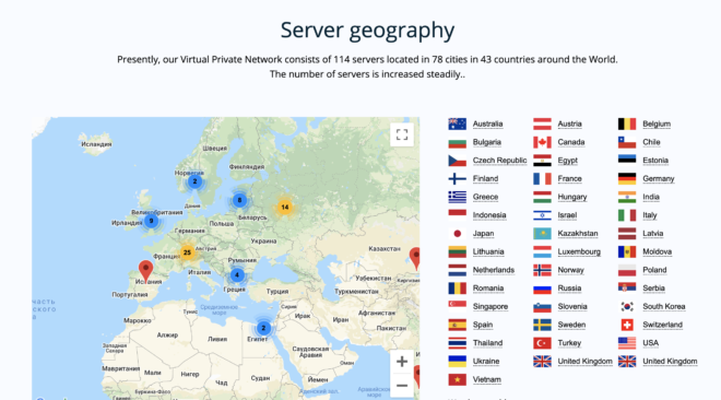 Server Geography