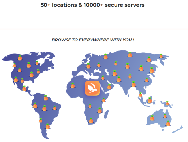 Turbo VPN Servers